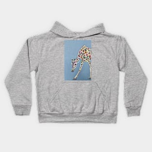 Colourful Giraffe Kids Hoodie